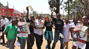 Daria Szkwarko '06 in Kenya