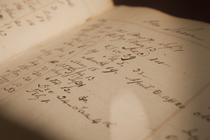 Easton Library Company circulation volume from 1820