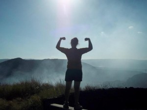 Paige Triola ’14 hikes to Masaya Volcano in Nicaragua. Paige Triola ’14 hikes to Masaya Volcano in Nicaragua.