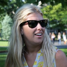 Lauren Fisher '07 at Reunion Weekend