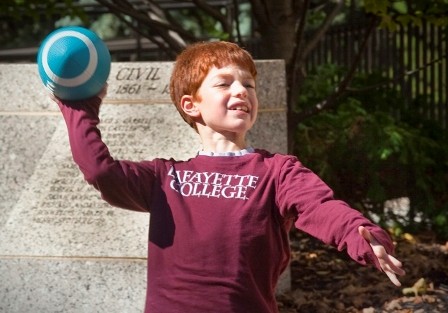 Various photos from events at Lafayette's Family Weekend including Kamine Gym, The Quad and Fisher Field