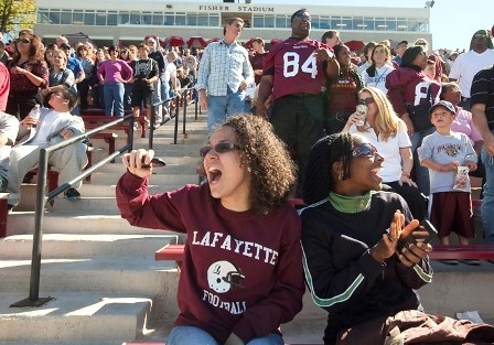 Various photos from events at Lafayette's Family Weekend including Kamine Gym, The Quad and Fisher Field