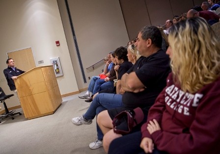 Various photos from events at Lafayette's Family Weekend including Kamine Gym, The Quad and Fisher Field