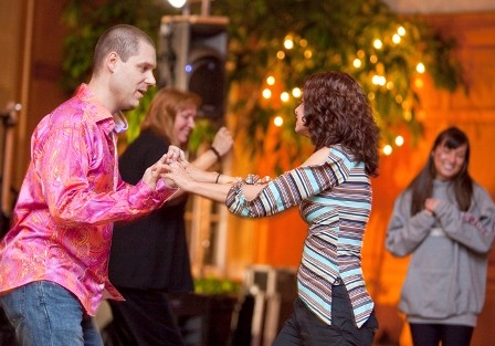 2010 Homecoming Weekend: Saturday Activities: Disco Fever dinner and dance in the  Bergethon Room of Marquis Hall  (4571)