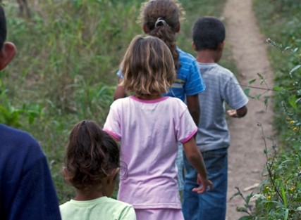 Children from El Convento