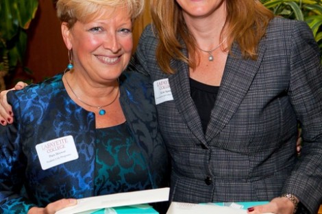 Pam  Brewer, left, and Kim Spang