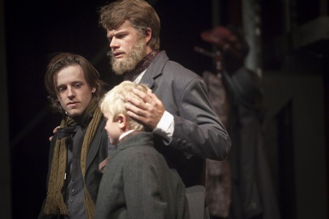 Brett Billings '12 performs in College Theater's production of An Enemy of the People.