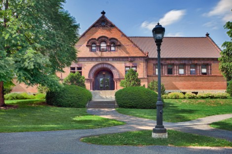 Exterior of Van Wickle Hall