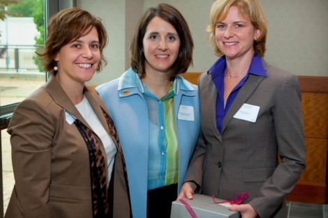 Jennifer K. Blasko '95, right, is the recipient of The Greenip Award.