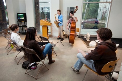 Student musicians inspire the writers.