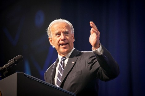 Vice President Joe Biden presents his address, “Charting Our Economic Destiny: The Pursuit of American Innovation.”