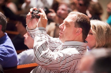 Student ensembles and performance groups entertained parents during the annual concert in Colton Chapel.