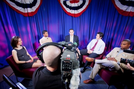 Members of the bullpen discuss the issues.