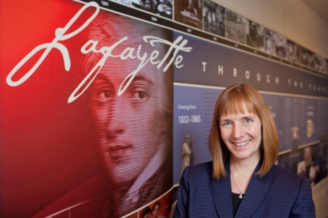 Alison Byerly in Markle Hall