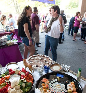 Alyson Shumeyko '14 and Joan Lichtenwalner '97