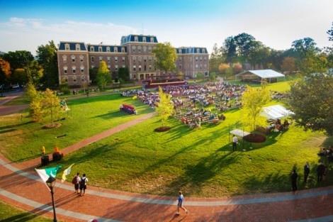The Inaugural Convocation on the Quad