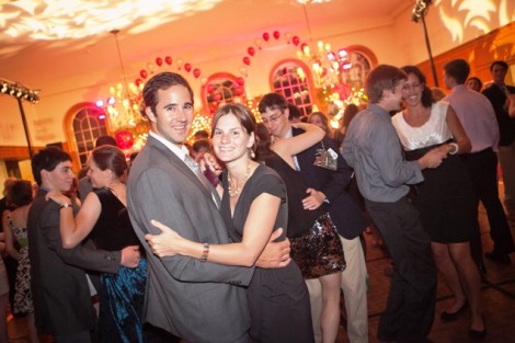 Students, alumni, and faculty danced the night away during the Inaugural Ball.