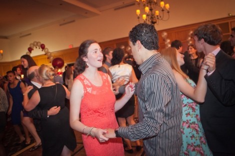 Students, alumni, and faculty danced the night away during the Inaugural Ball.