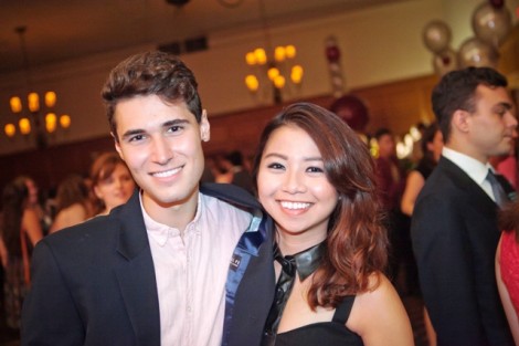 Students, alumni, and faculty danced the night away during the Inaugural Ball.