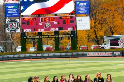 Members of Cadence perform the National Anthem.