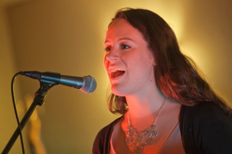 Alyson Shumeyko '14 sings 'How Could I Ever Know.'