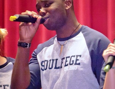 Soulfege, Lafayette’s co-ed a cappella group, performs.