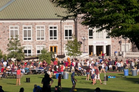 Family Tailgate on the Quad