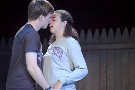 Ethan Simmons ’18 as Hal and Grace Marchena ’15 as Catherine