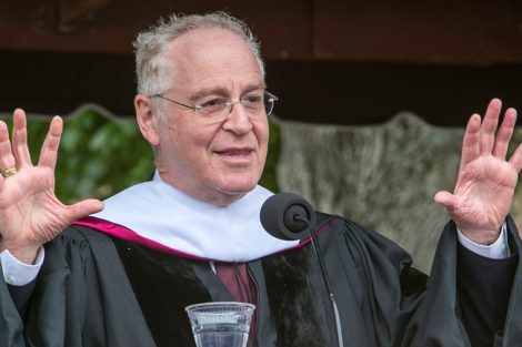 Biographer Ron Chernow gives his address.