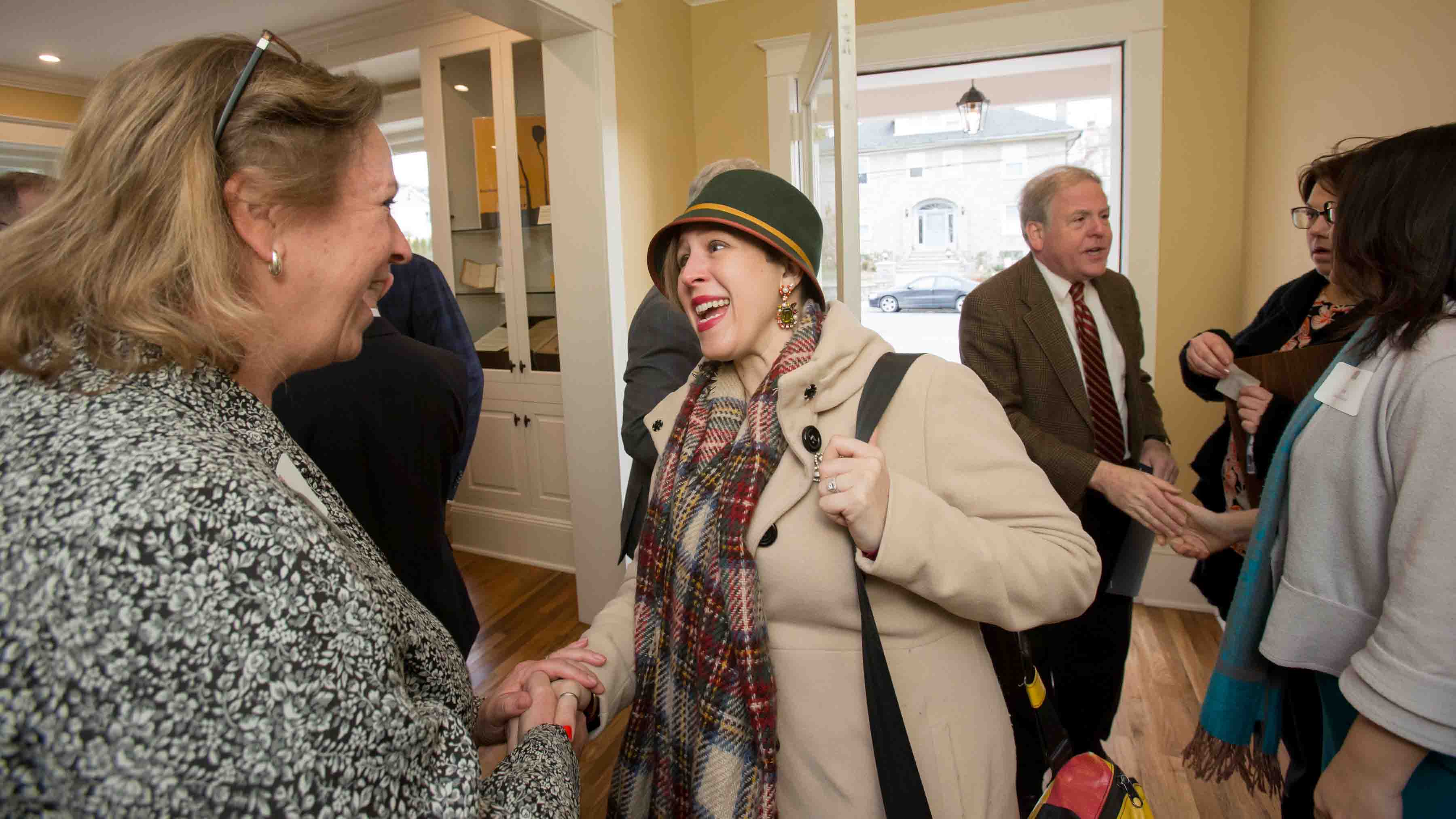 The dedication of the Max Kade Haus for German Studies and Visiting Scholars