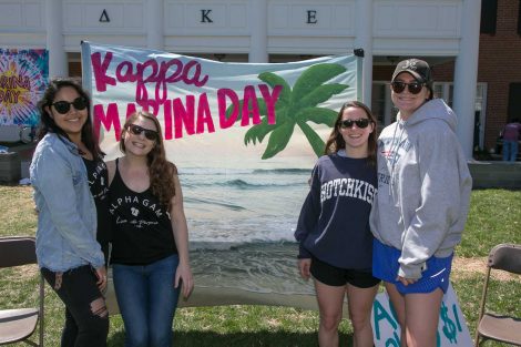 Students participate in activities to honor the life of Marina Petersen '10