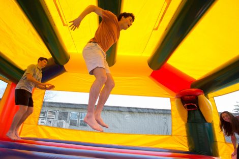 Students participate in activities to honor the life of Marina Petersen '10