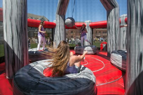 Students participate in activities to honor the life of Marina Petersen '10