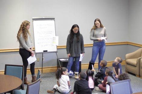 Lafayette students give directions on Win Win.