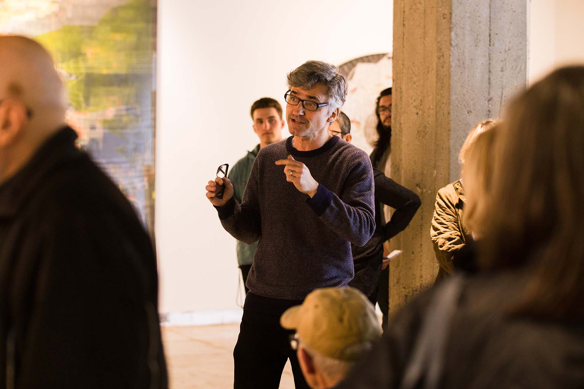 Pedro Barbieto speaks about his work.