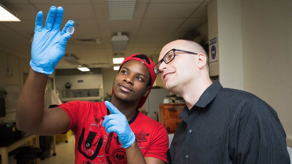 Alex Ashley and Prof Ryan Van Horn