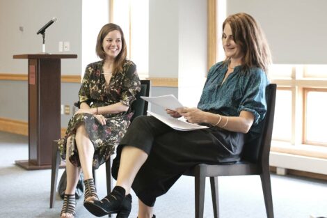 Writer Alix Olin talks about writing with Jennifer Gilmore