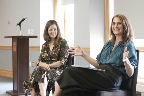 Writer Alix Olin talks about writing with Jennifer Gilmore