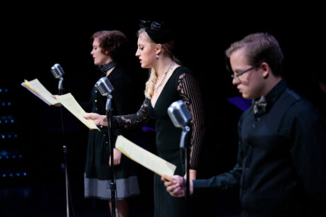students read for the play twisted tales of poe