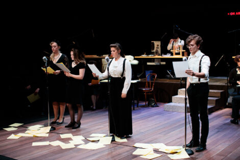 students read for the play twisted tales of poe