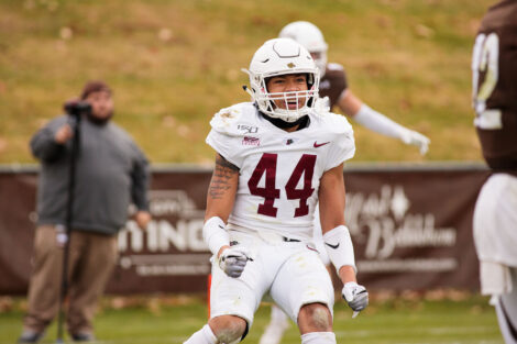 lafayette football players beat lehigh 17 to 16 at the 2019 rivalry game
