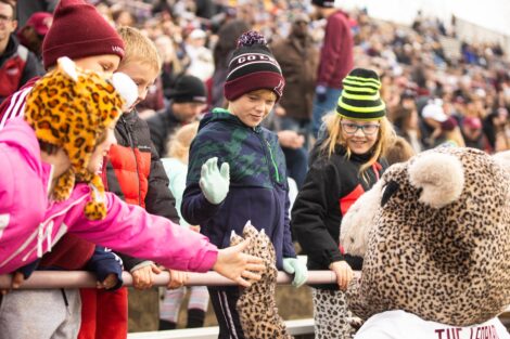 lafayette football players beat lehigh 17 to 16 at the 2019 rivalry game