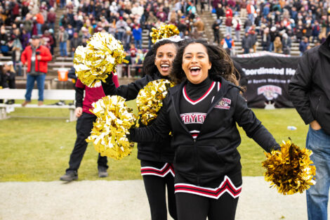 lafayette football players beat lehigh 17 to 16 at the 2019 rivalry game