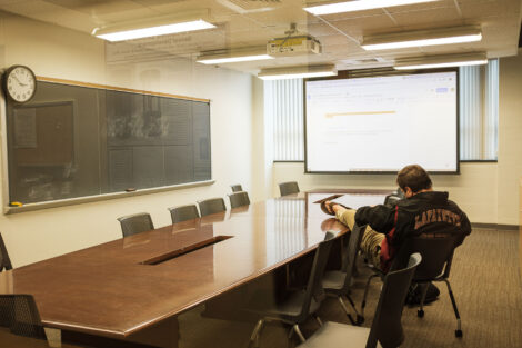 students study in acopian
