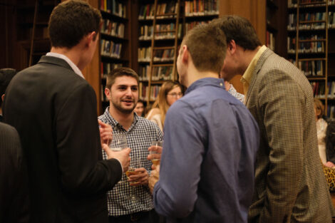 students and families came together to celebrate those graduating at the end of the fall semester