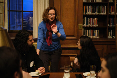 students and families came together to celebrate those graduating at the end of the fall semester