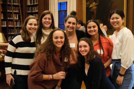 students and families came together to celebrate those graduating at the end of the fall semester