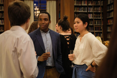 students and families came together to celebrate those graduating at the end of the fall semester