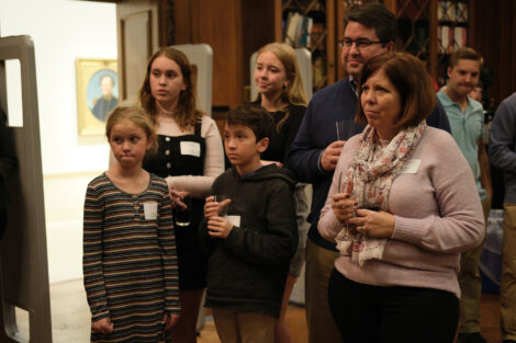 students and families came together to celebrate those graduating at the end of the fall semester