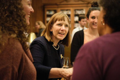 students and families came together to celebrate those graduating at the end of the fall semester